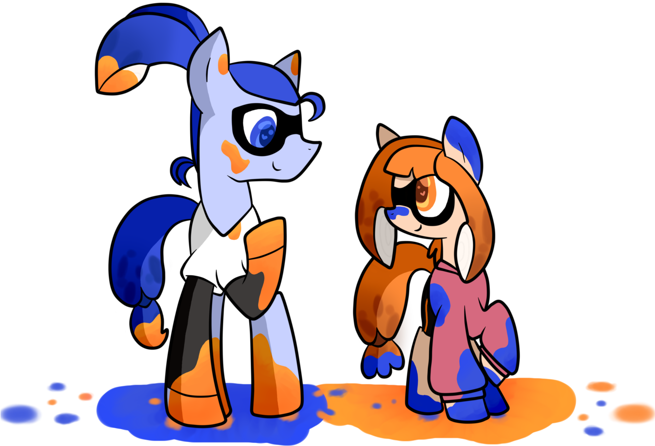 Php54, Blue , Clothes, Crossover, Cute, Duo, Earth - Cartoon Clipart (1280x889), Png Download