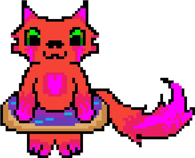 Cat Donut Finished Design - Cartoon Clipart (1125x900), Png Download