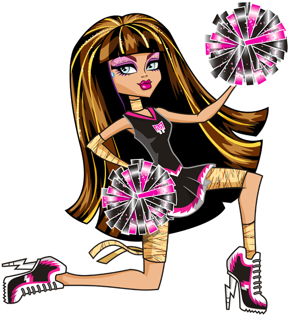Monster High Roxy Png De Las Monstritas 9uz93s Clipart - Monster High Cleo De Nile Transparent Png (587x640), Png Download
