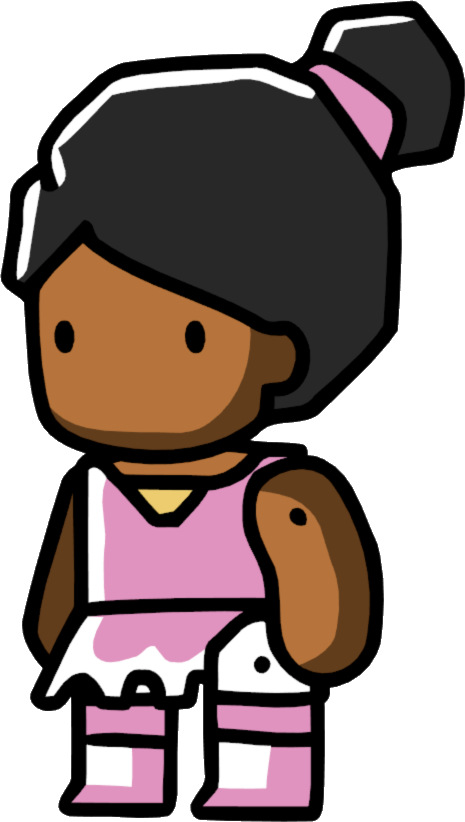 Dancer Female - Scribblenauts Dancer Clipart (465x822), Png Download