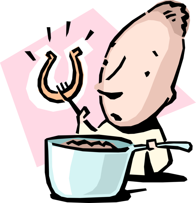 Vector Illustration Of Potluck Idiom Businessman With - Clip Art - Png Download (677x700), Png Download