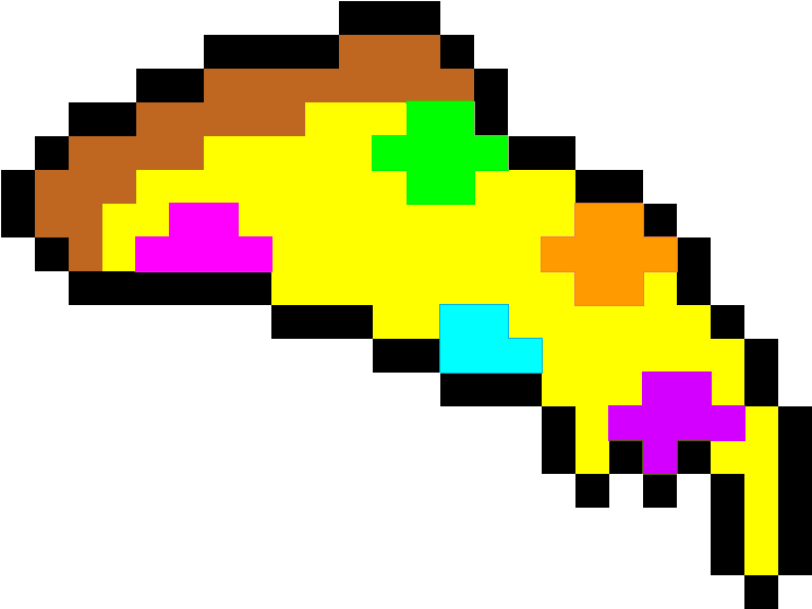 Classdojo - Pringles Guy Pixel Art Clipart (1923x1085), Png Download