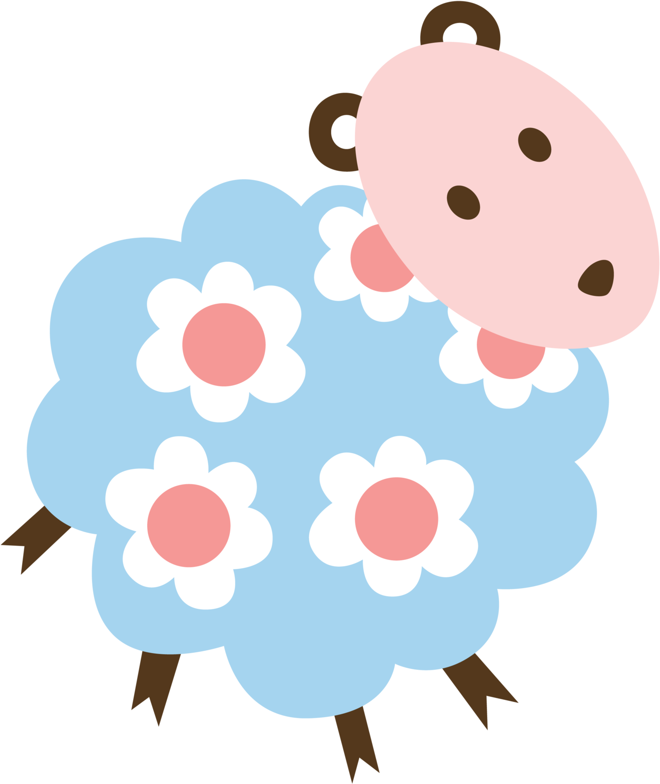 By Yenty Jap Fake Tattoo, Cute Lamb - Tattoo Clipart (1448x2048), Png Download