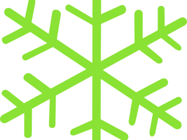 Original - Red Snowflake Clipart - Png Download (640x480), Png Download