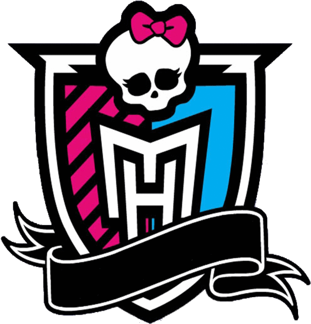 Aporte Logo De Monster High &&&&&&&&&& - Monster High Emblem Clipart (1024x1024), Png Download