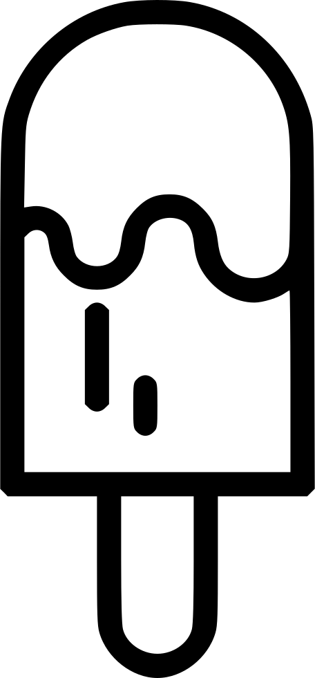 Ice Cream Stick Kids Cold Comments Clipart (456x980), Png Download