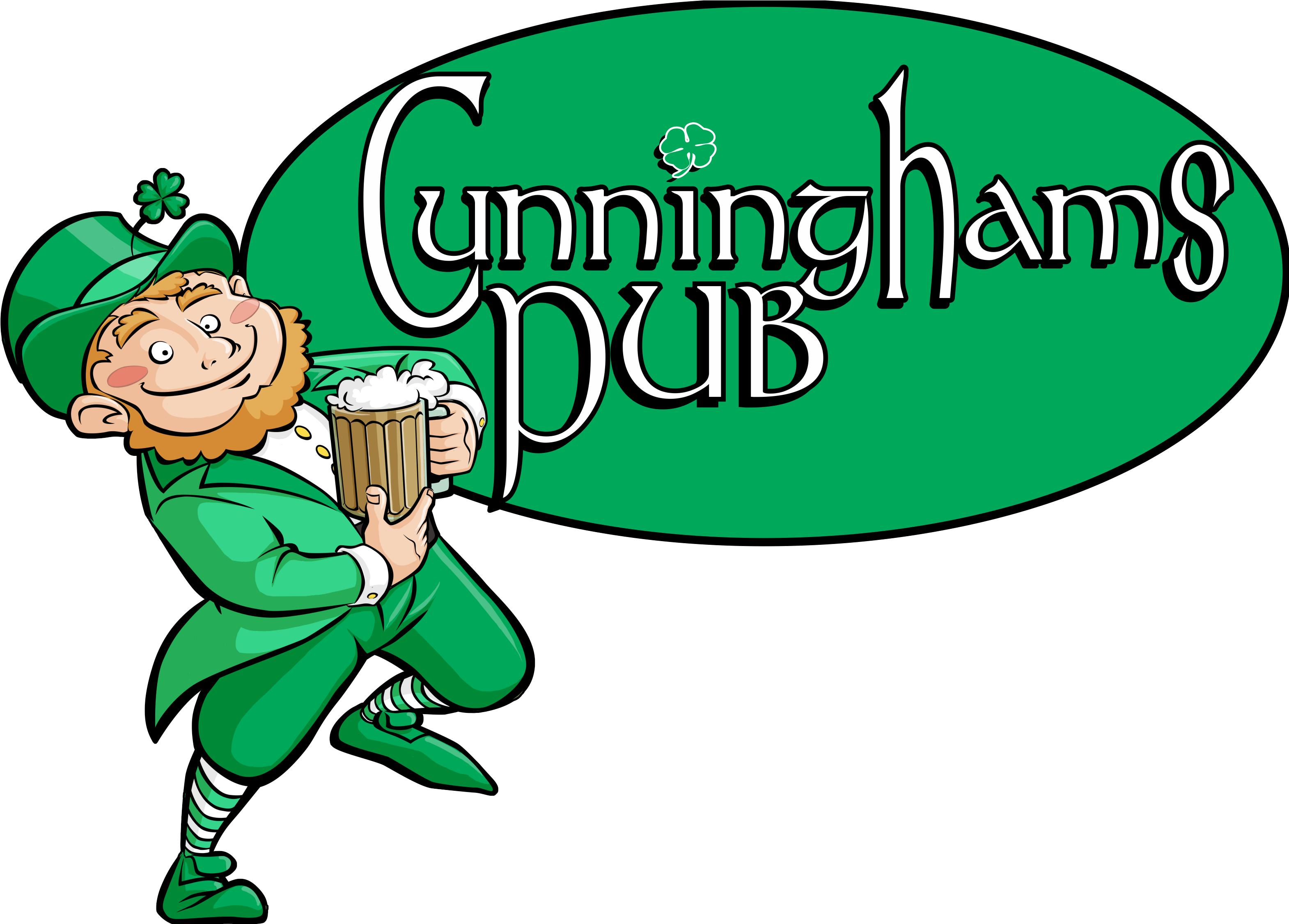 Cunninghams - Cunninghams Ste Anne De Bellevue Pub Clipart (3161x2253), Png Download