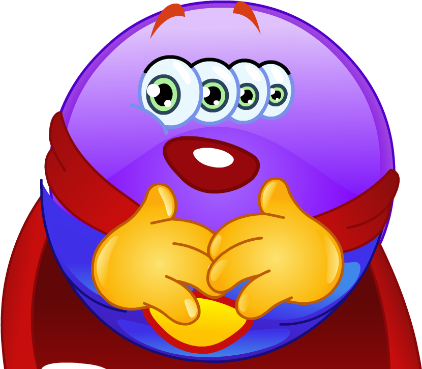 Smile, Smiling Faces, Laughing - Blue Rabbit Clipart (1023x767), Png Download