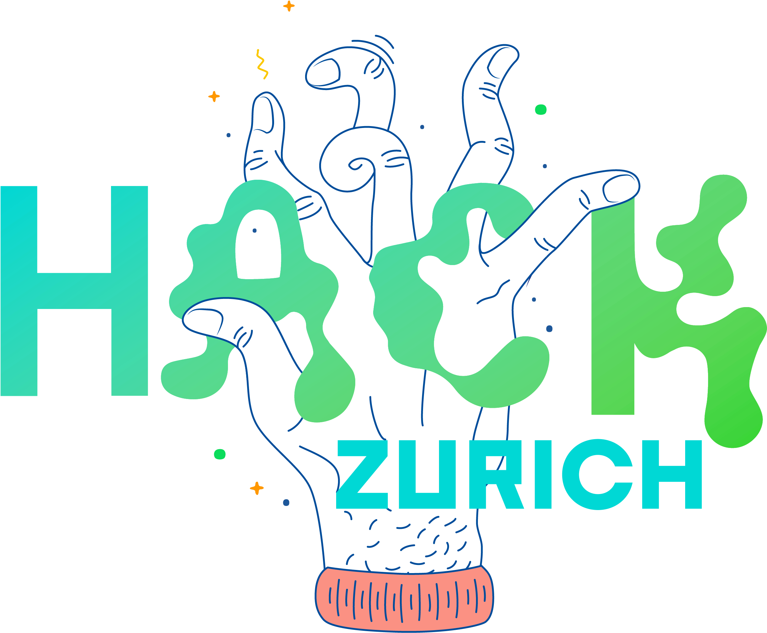 Hackzurich - Hack Zurich Logo Clipart (2680x2073), Png Download