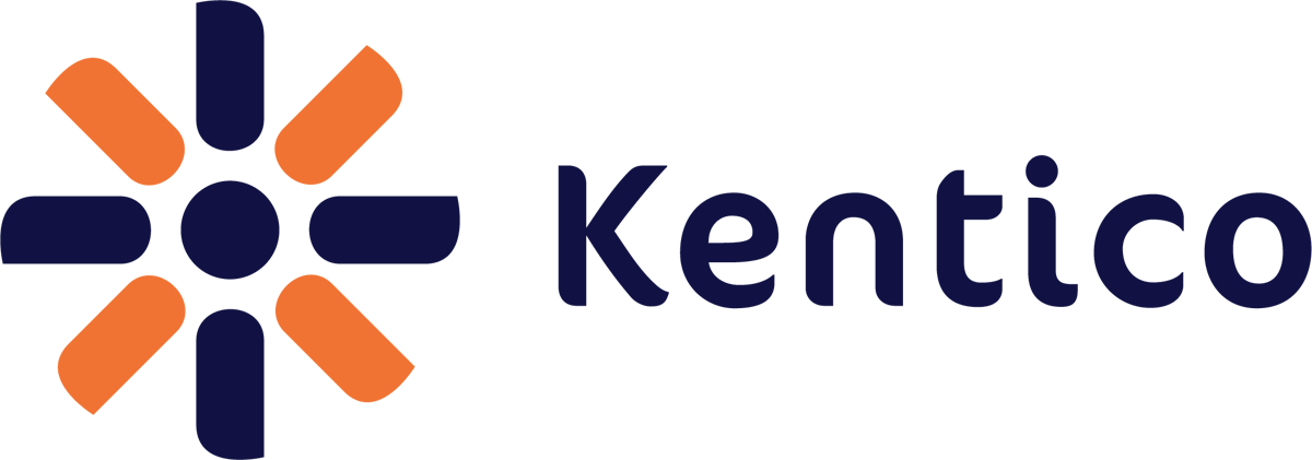4 - Kentico - Kentico Cms Logo Clipart (1200x421), Png Download