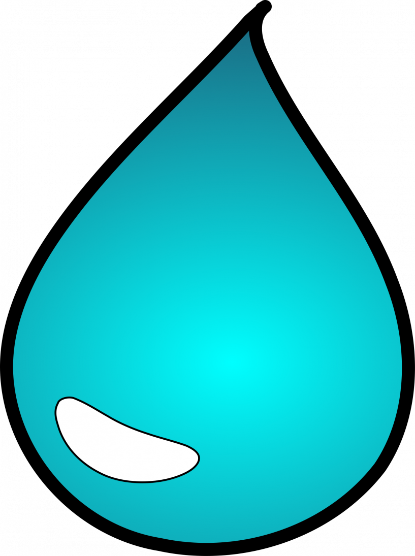 Water Droplet Clipart Png Transparent Png (817x1095), Png Download