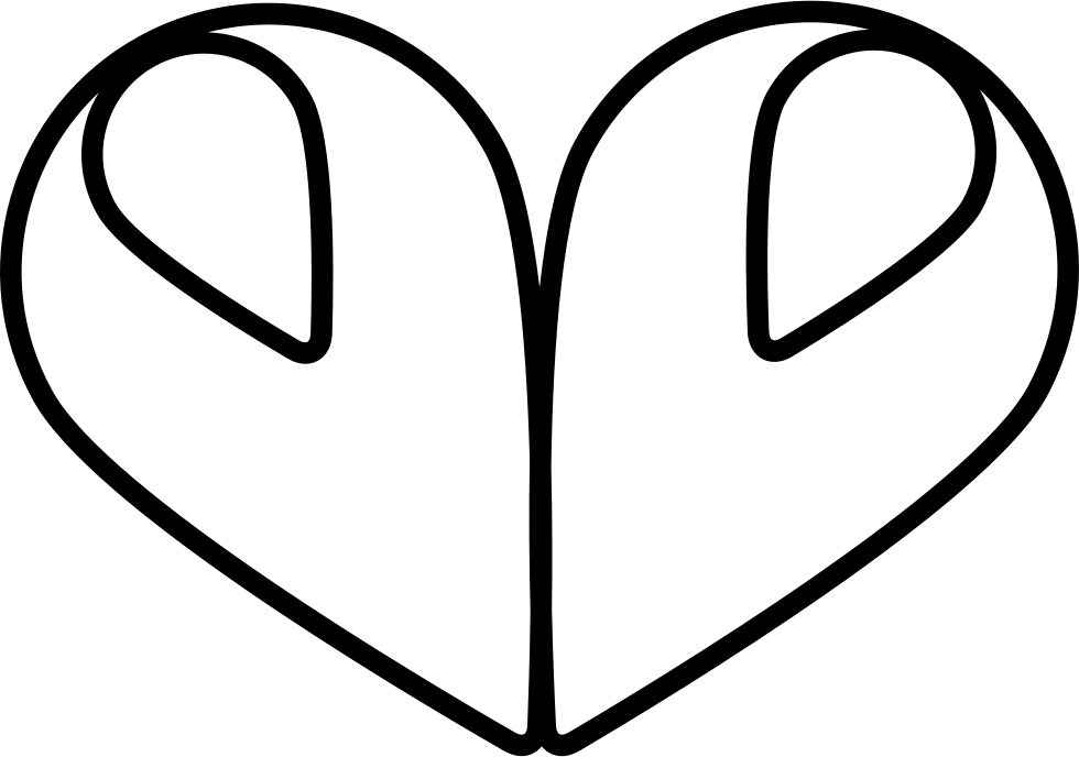 Heart Made With Petals Comments - Petal Clipart (980x688), Png Download