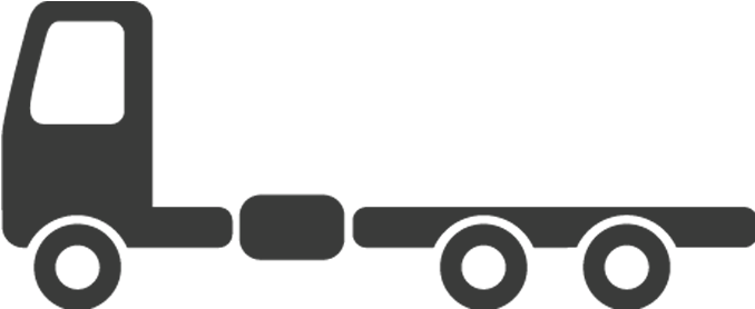 Truck Flatbed Chassis Clipart (800x450), Png Download