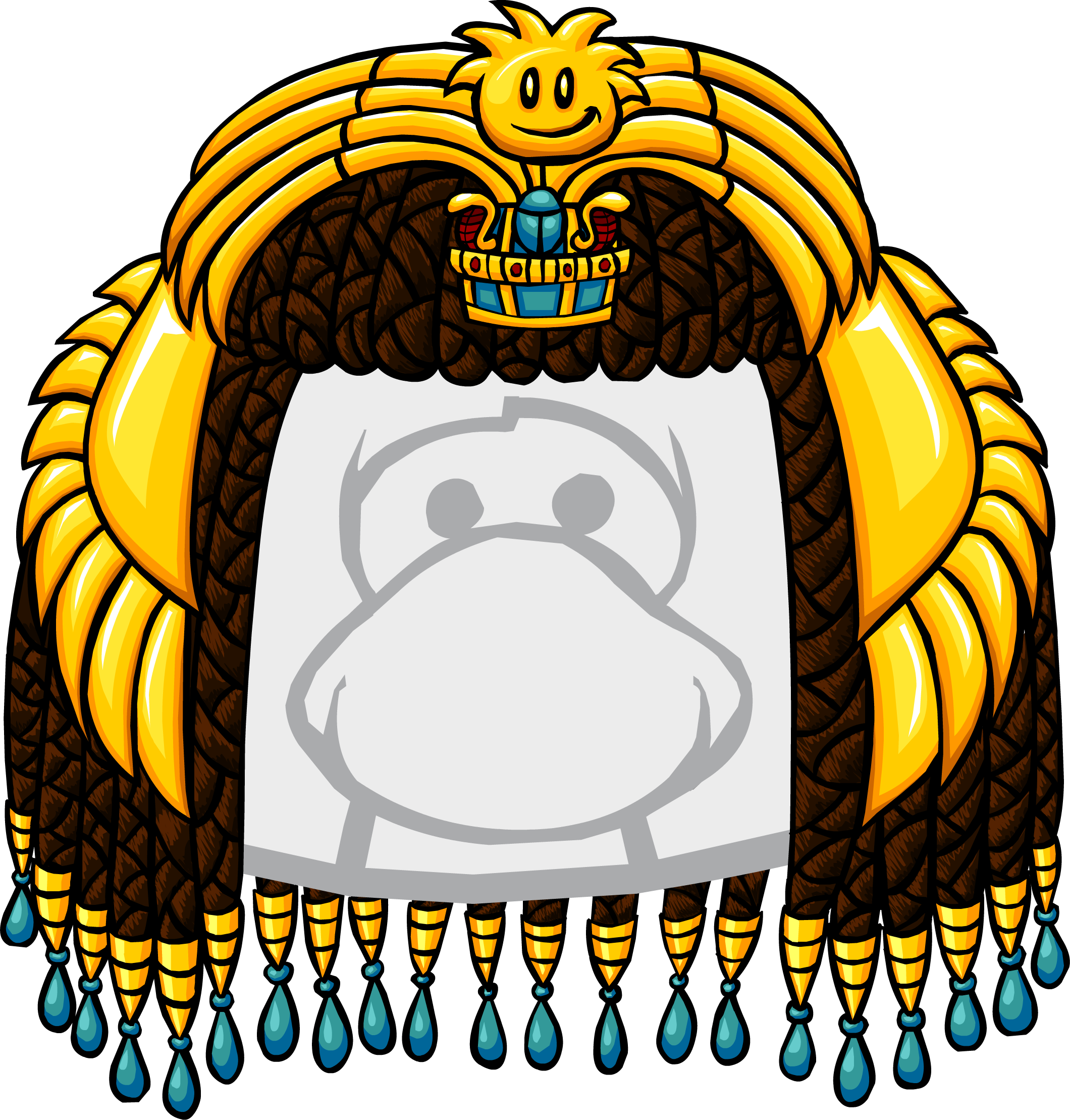 Clip Art Transparent Download Cleo Club Penguin Wiki - Club Penguin Optic Headset - Png Download (2120x2218), Png Download
