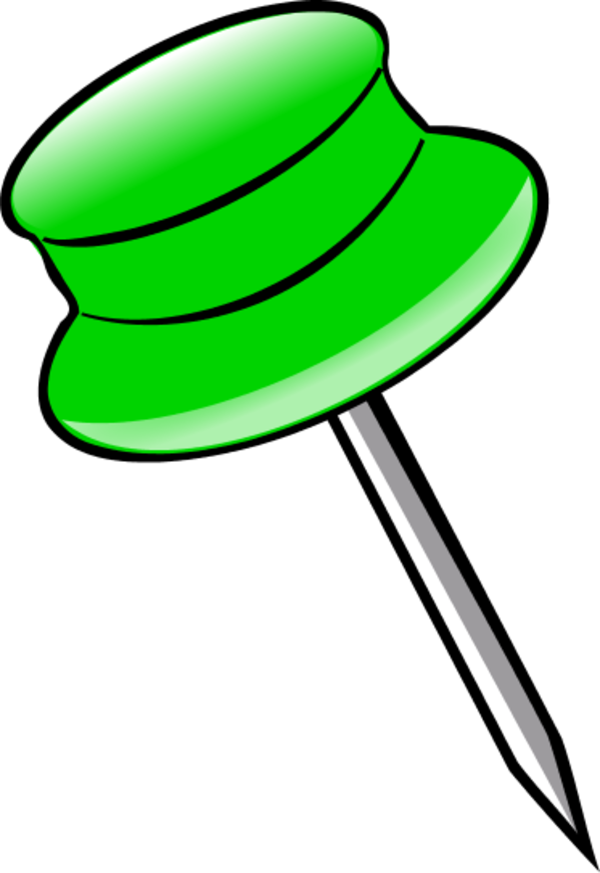 Vector Clip Art - Pin Clipart Png Transparent Png (600x873), Png Download