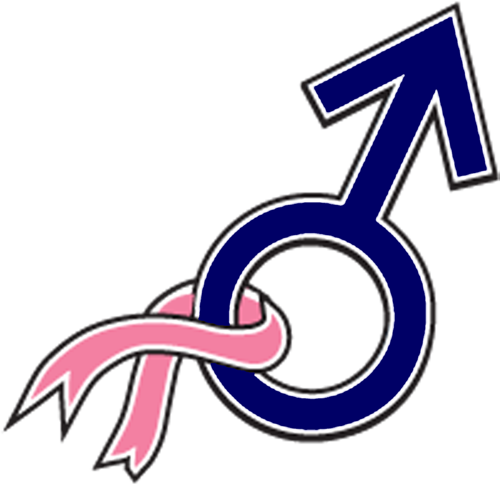 Male Breast Cancer Clipart (1254x1200), Png Download