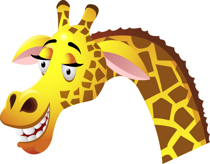 Clipart Giraffe Spot - Png Download (681x535), Png Download