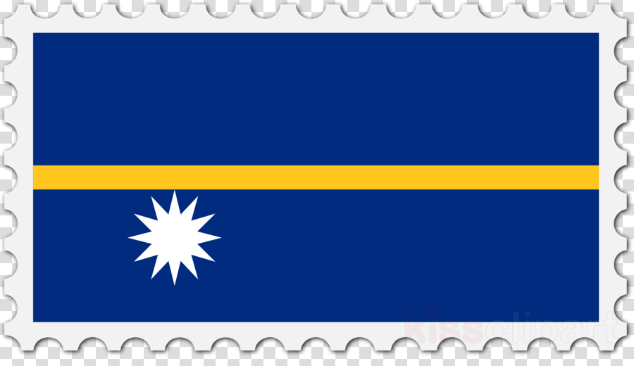 Nauru Flag Clipart Flag Of Nauru - Valley Forge Nauru Flag - Png Download (900x520), Png Download