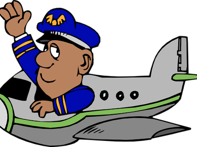 Airplanes Clipart - Pilot Clip Art - Png Download (640x480), Png Download