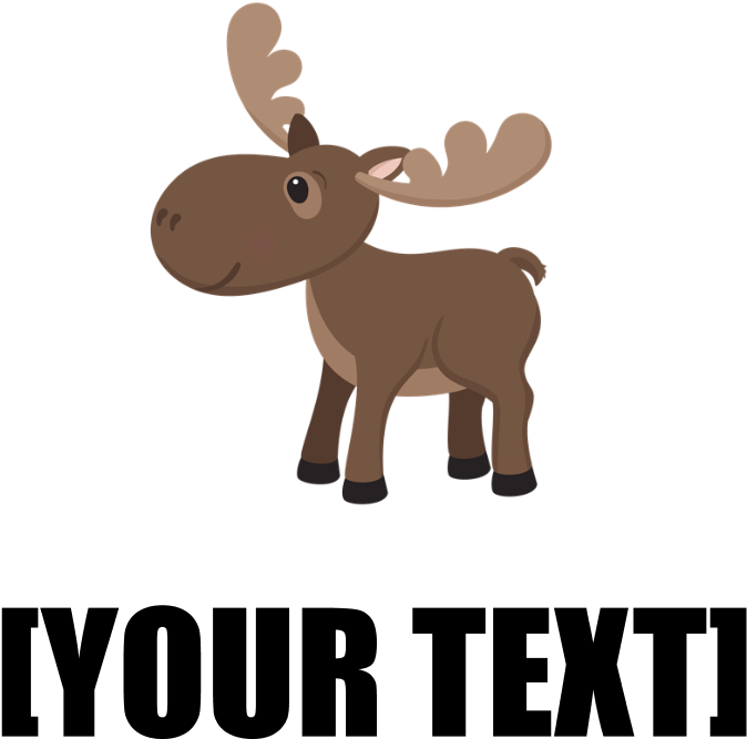 Cartoon Moose Personalize It Banner - Breaking Bad Mask Logo Clipart (700x700), Png Download