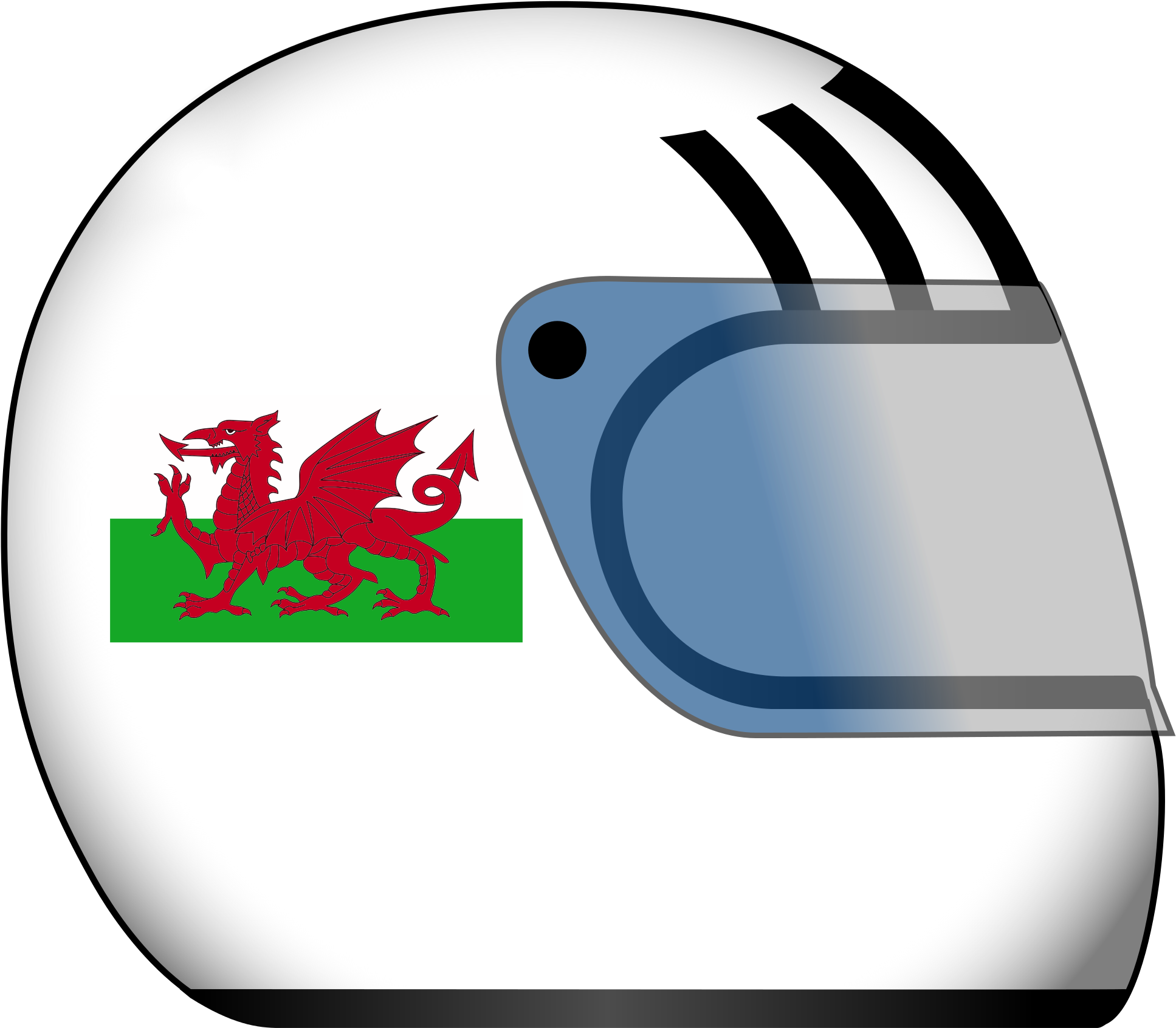 File Helmet Integral Svg Transparent Background - Red Gargoyle Dragon Shower Curtain Clipart (2000x2000), Png Download