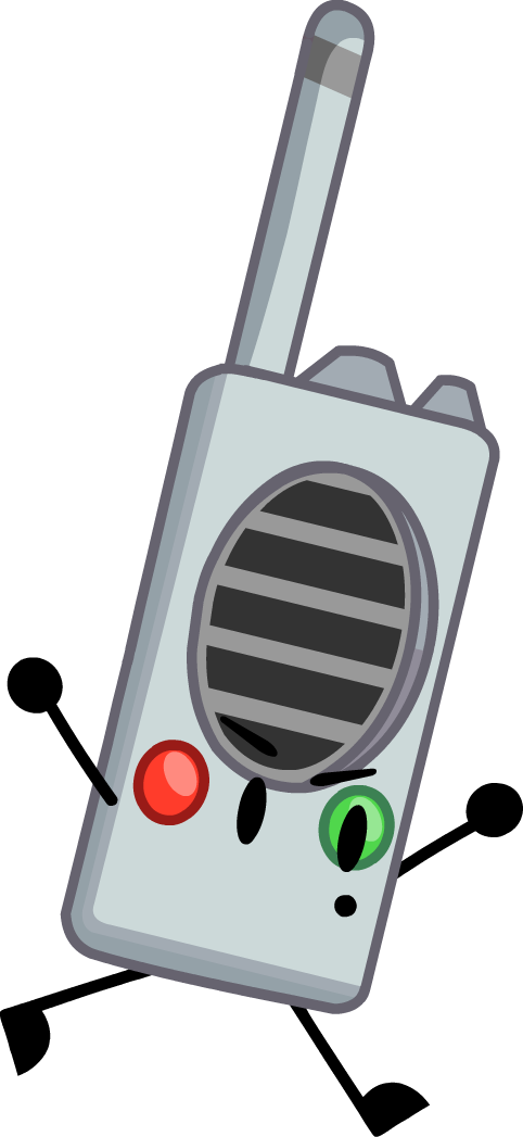 Walkie Talkie - " - Wiki Clipart (482x1047), Png Download