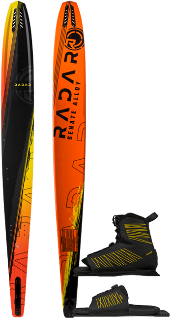 Skis Vector Yellow Svg Free Library - Radar Alloy Senate Slalom Ski W/ Vector Boa Ltd/artp Clipart (800x800), Png Download