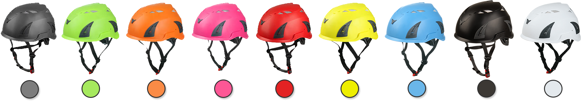 Safety Helmet Different Color - Safety Helmet Irudek Ekain (white) Clipart (1865x383), Png Download