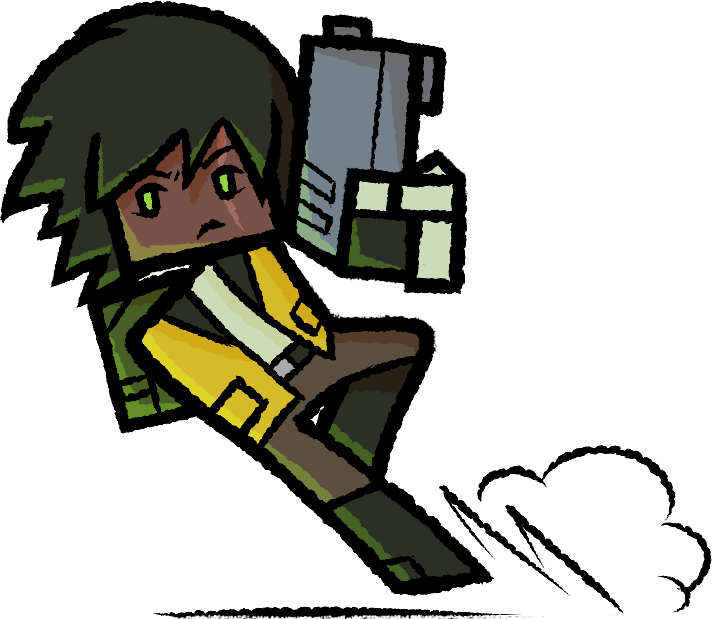 [class Suggestion] The Nuclear Survivor - Trove Clipart (712x619), Png Download