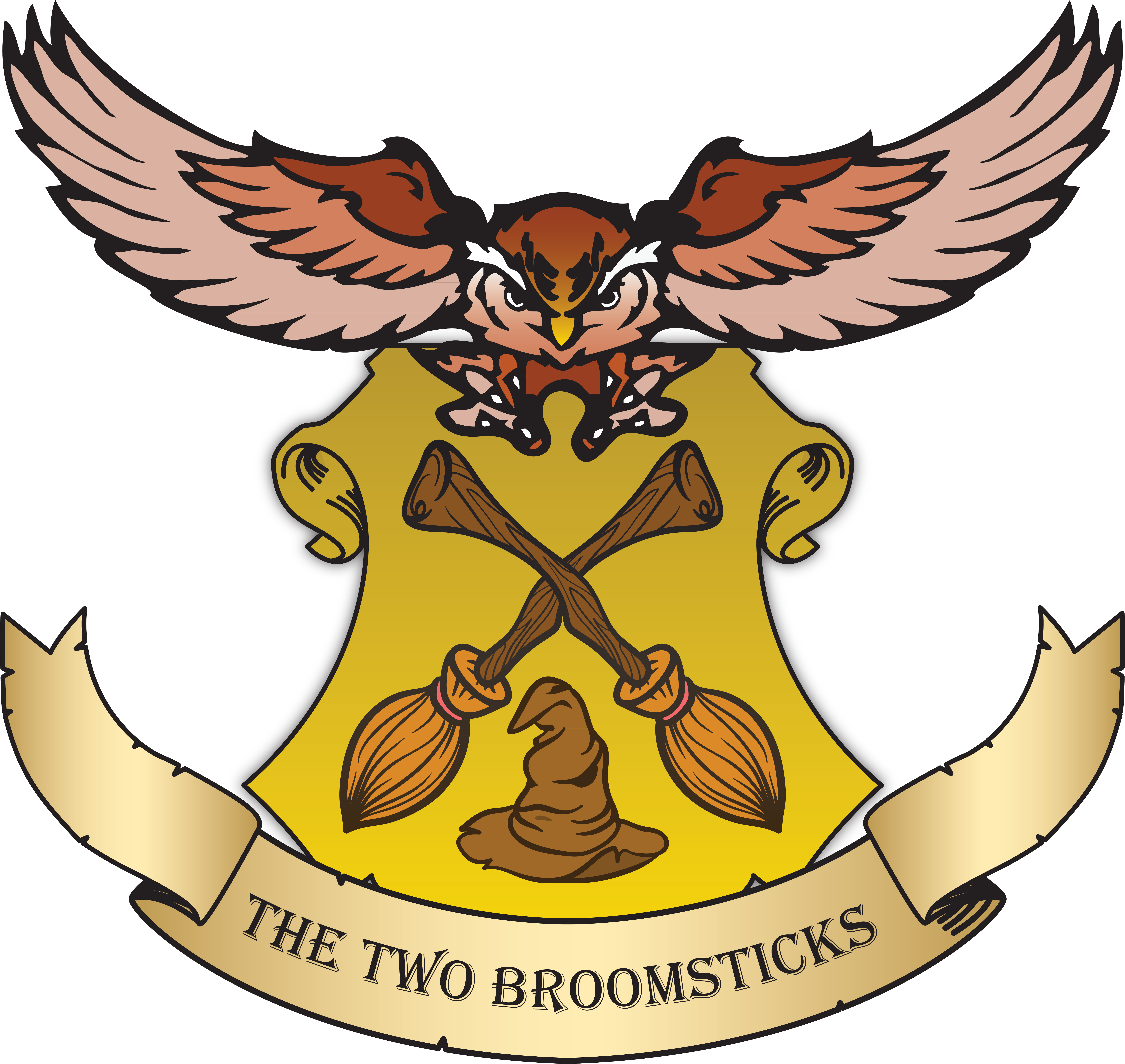 Two Broomsticks Emporium Clipart (8268x8268), Png Download