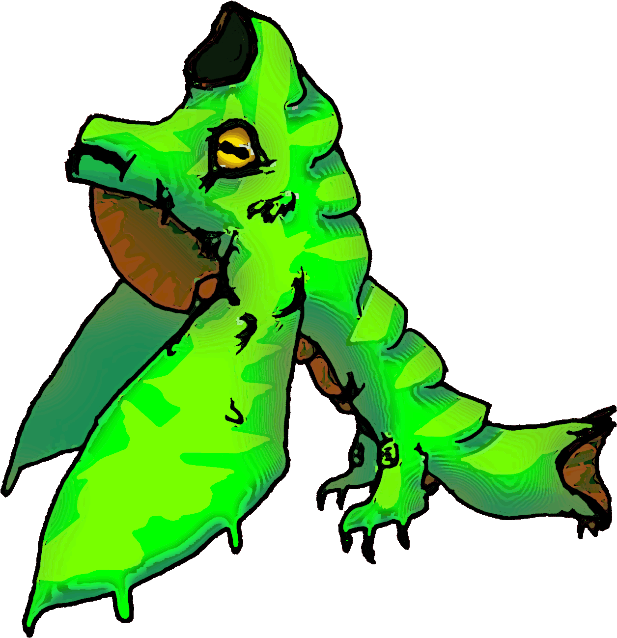 Sorfujin Are Often Called Skywhales By Common Folk Clipart (1280x1329), Png Download