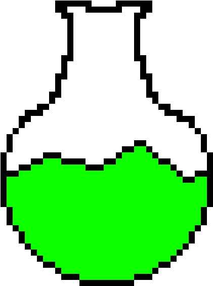 Potion Of Teeny Bit Of Damage - Pixel Mania Smiley Sun Tote Bag Clipart (1200x1200), Png Download