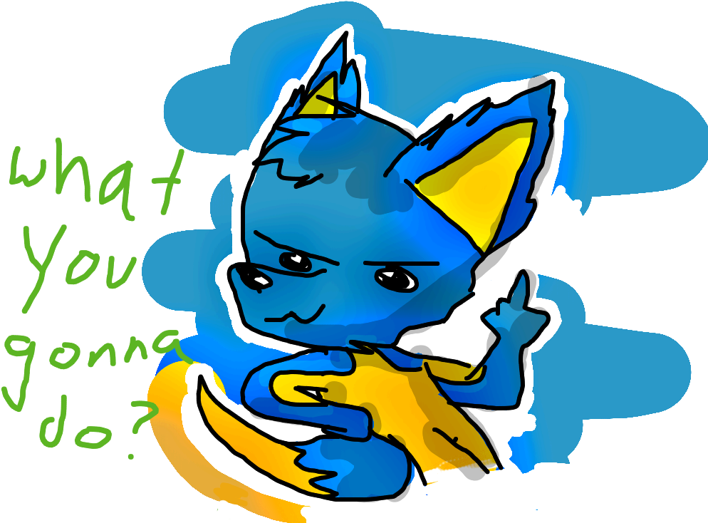 Safewhat You Gonna Do Kind Of Joke Art - Cartoon Clipart (1009x882), Png Download