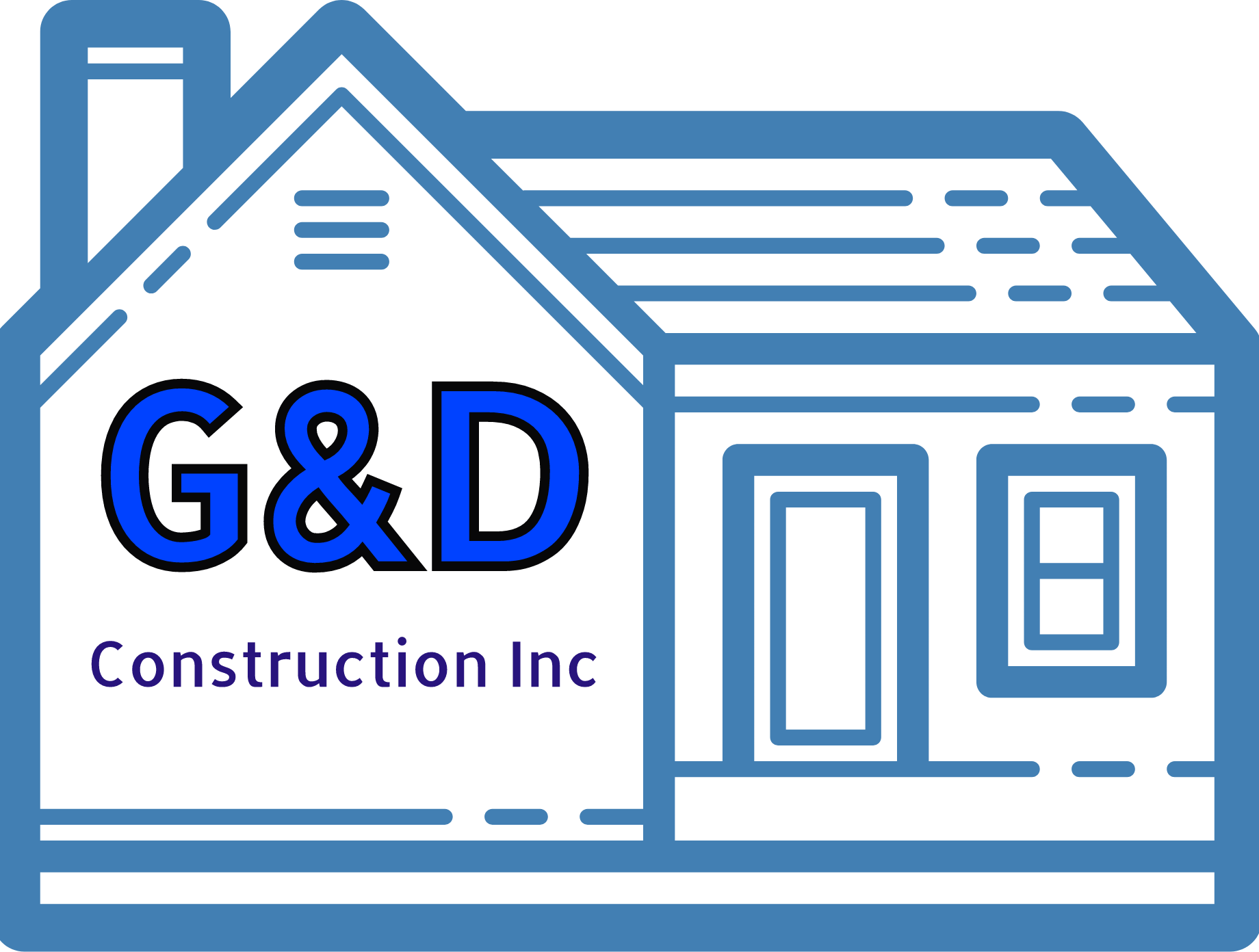 G&d Construction Inc Clipart (1840x1392), Png Download
