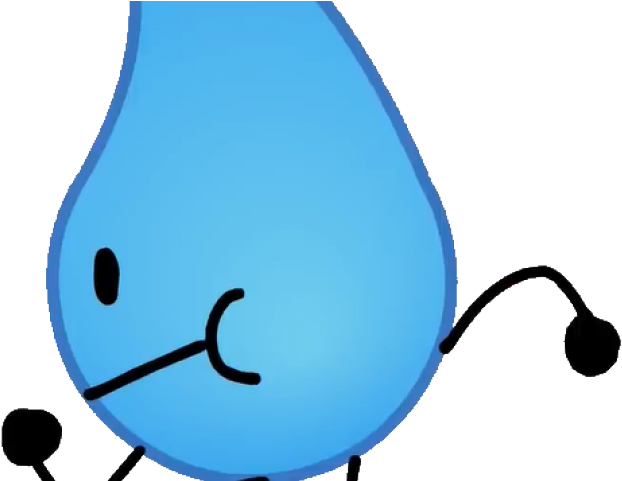 Tennis Ball Clipart Bfb - Tear Drop Bfdi - Png Download (640x480), Png Download