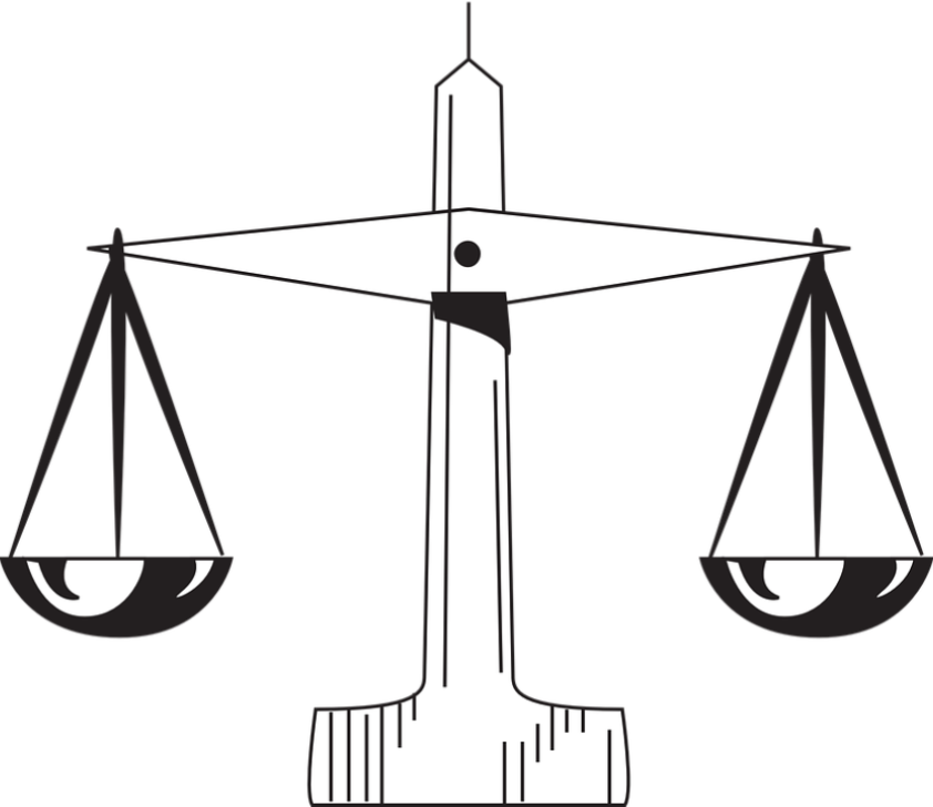 Tg23ed5yh23w7euj28ik29 - Scale Of Justice Clipart (656x566), Png Download