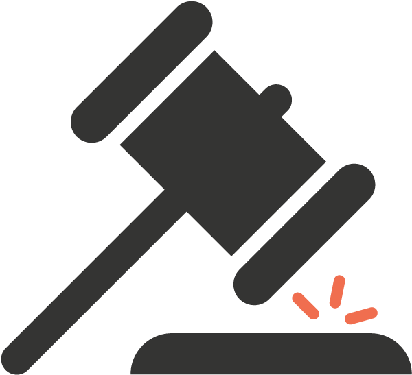 Law & Government - Court Icon Clipart (842x842), Png Download