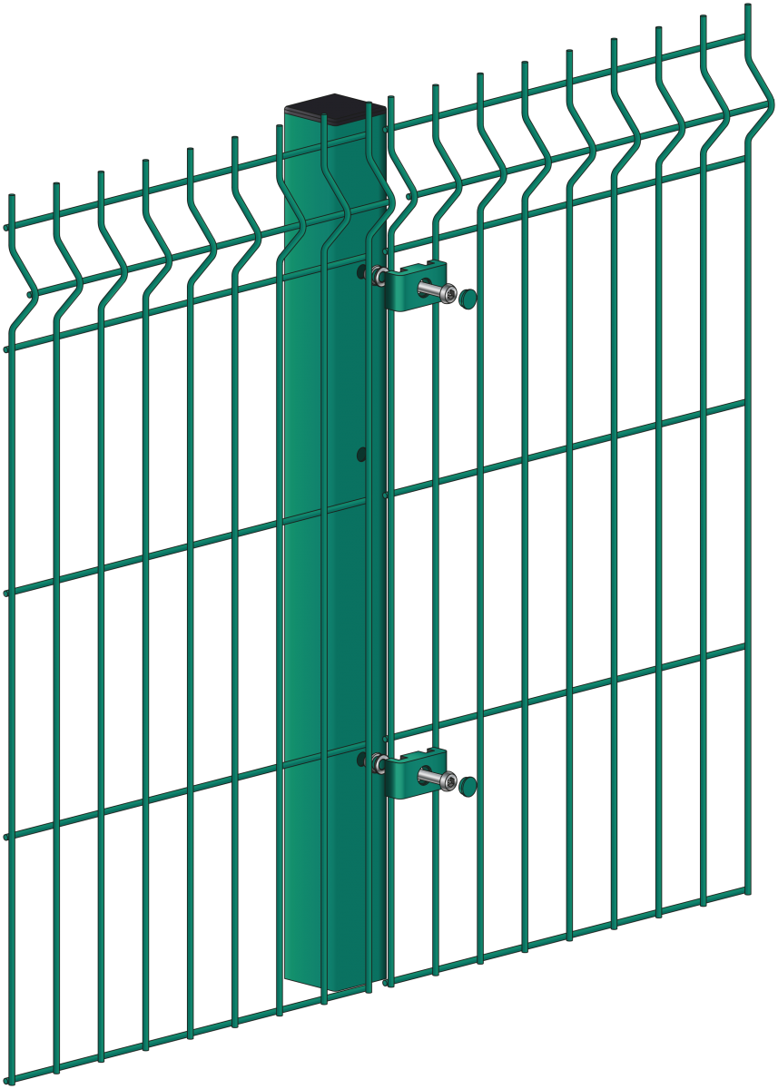The Protek 1000 Mesh Fence System Provides A 'light Clipart (857x1200), Png Download