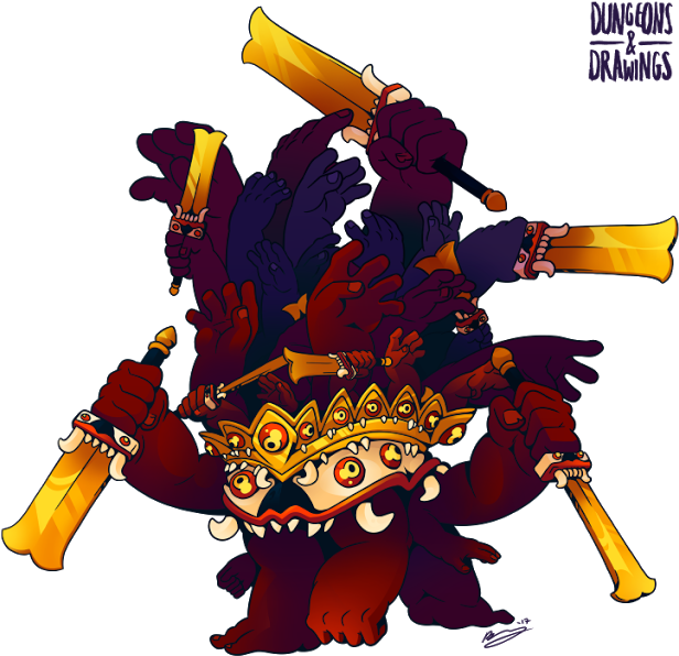 Character Sketches, Character Art, Character Design, - Hecatoncheires Clipart (640x640), Png Download