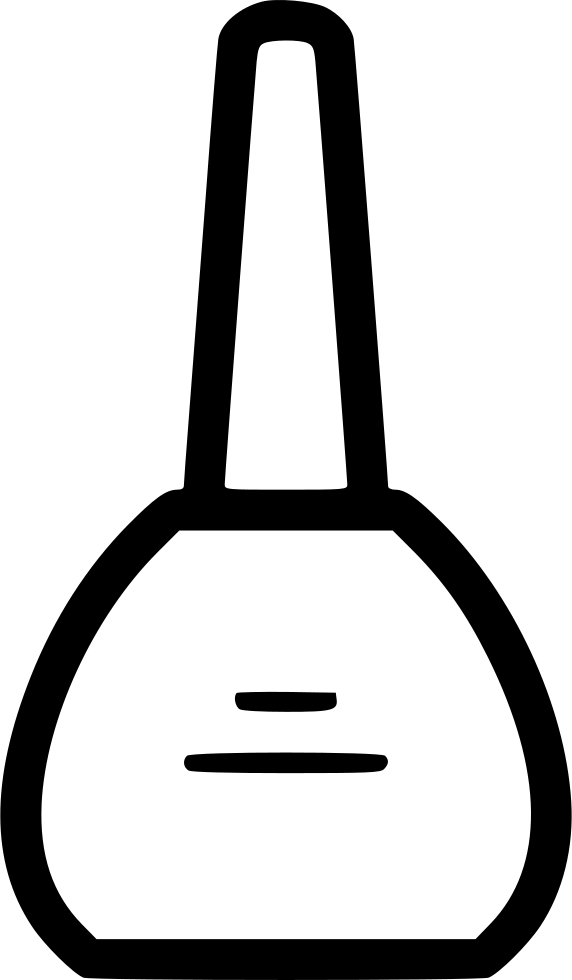 Nail Color Comments Clipart (572x980), Png Download