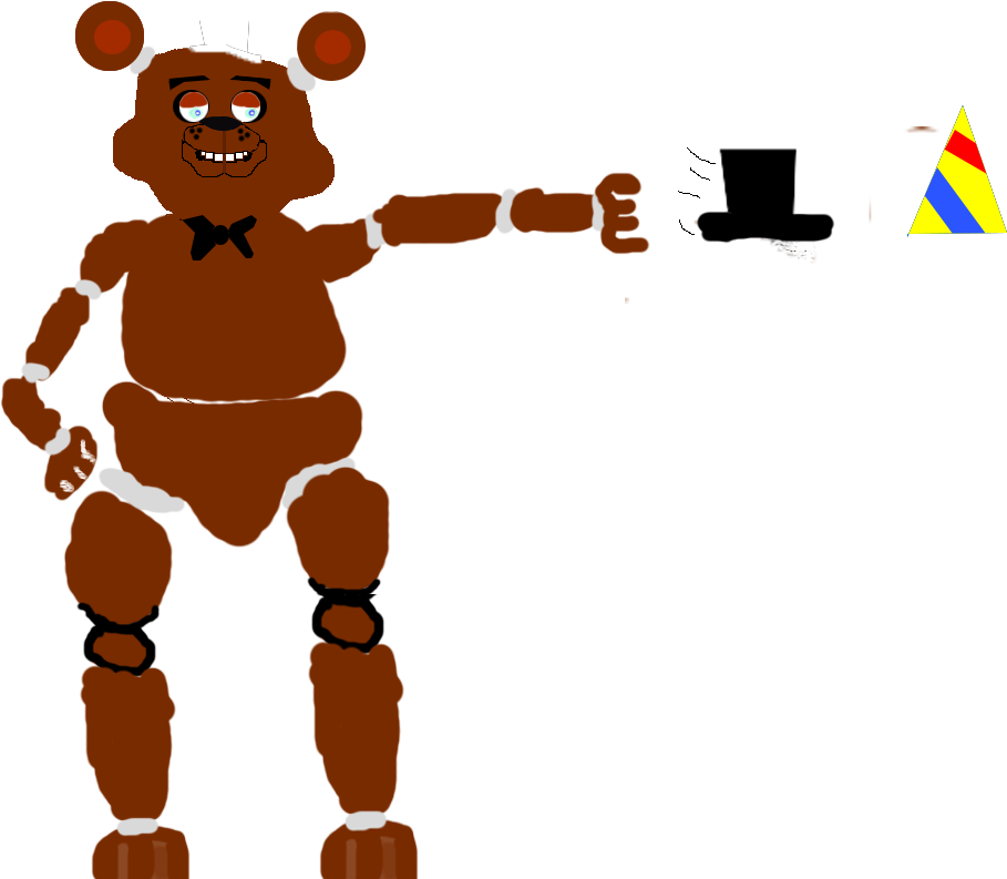 Freddy Threw His Hat Like A Boomerang - Teddy Bear Clipart (1100x800), Png Download