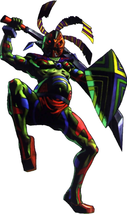 Odolwa - Boss Zelda Majora's Mask Clipart (519x873), Png Download