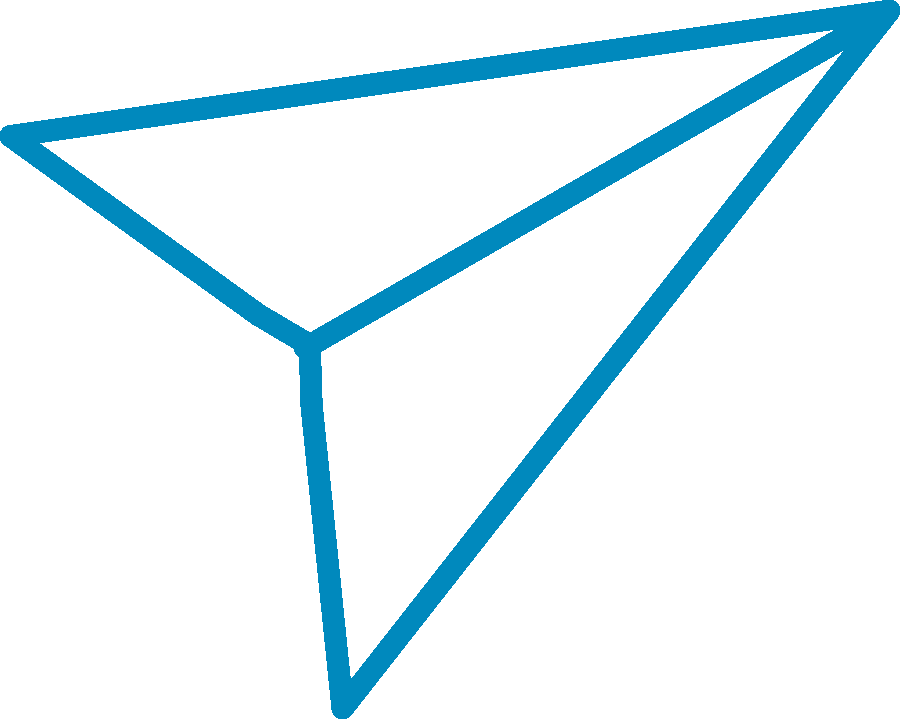 Paperairplane - Portable Network Graphics Clipart (900x719), Png Download