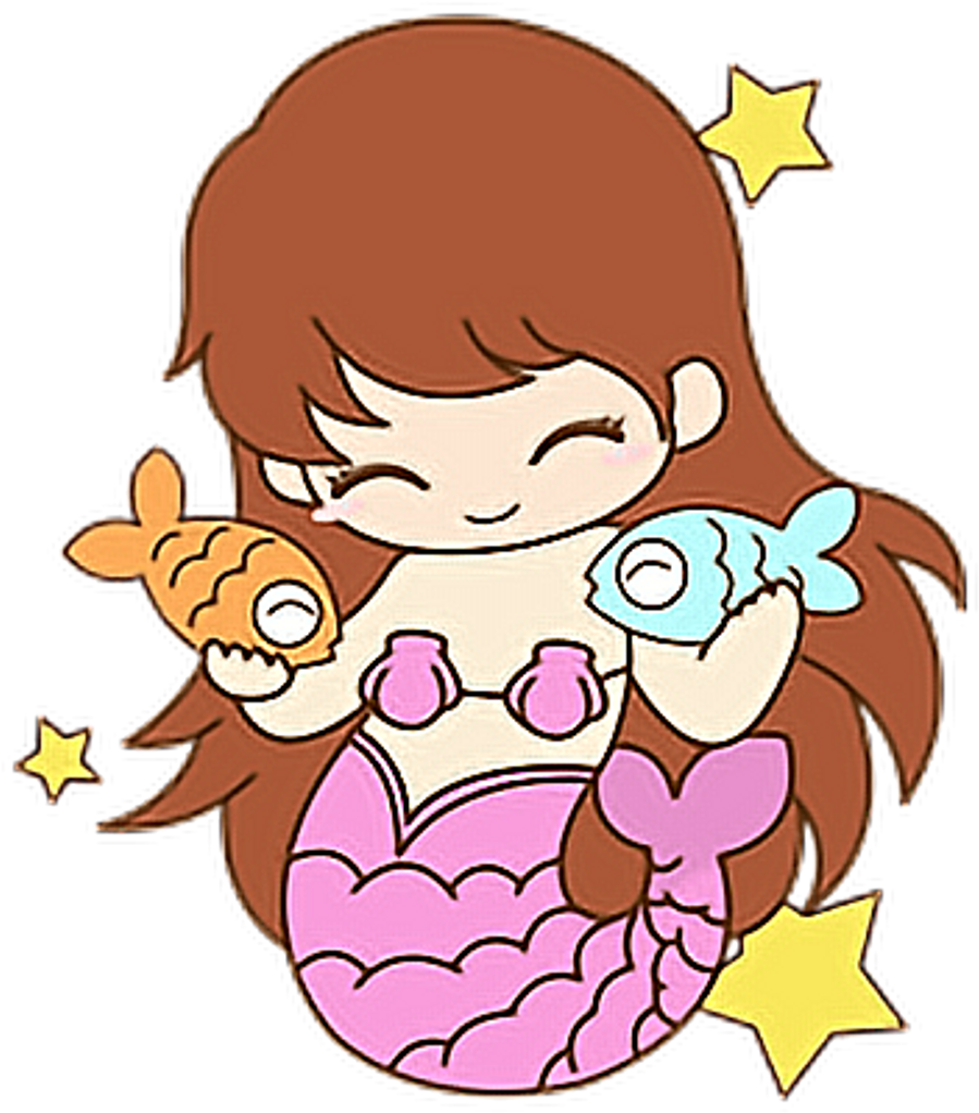 Cute Pisces Constellation Star Fish Fishes Mermaid - Sgvegancommunity Clipart (400x400), Png Download