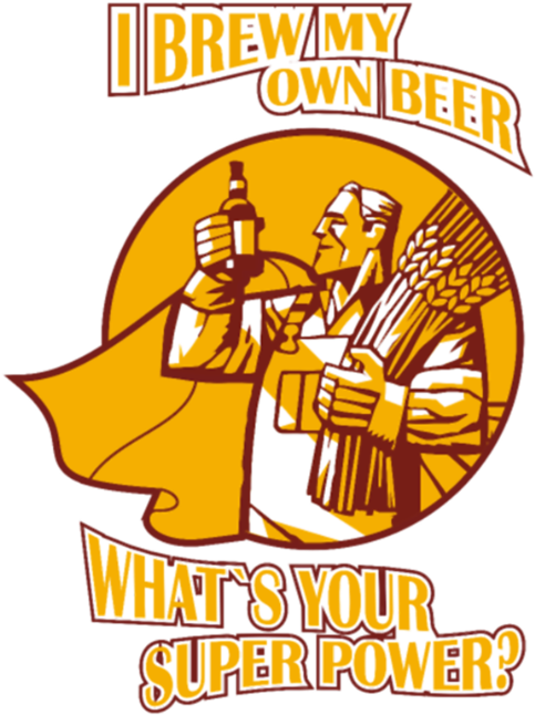 Brew My Own Beer Whats Your Superpower - My Own Beer Clipart (790x691), Png Download