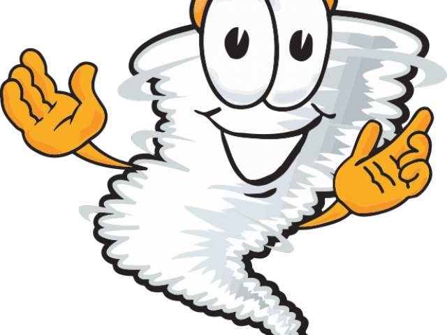 Tornado Clipart Dust Bowl - Clip Art Tornatos - Png Download (640x480), Png Download