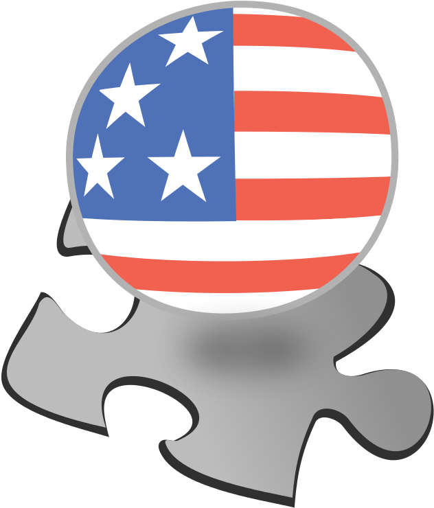 Flag Usa Template Clipart (661x768), Png Download