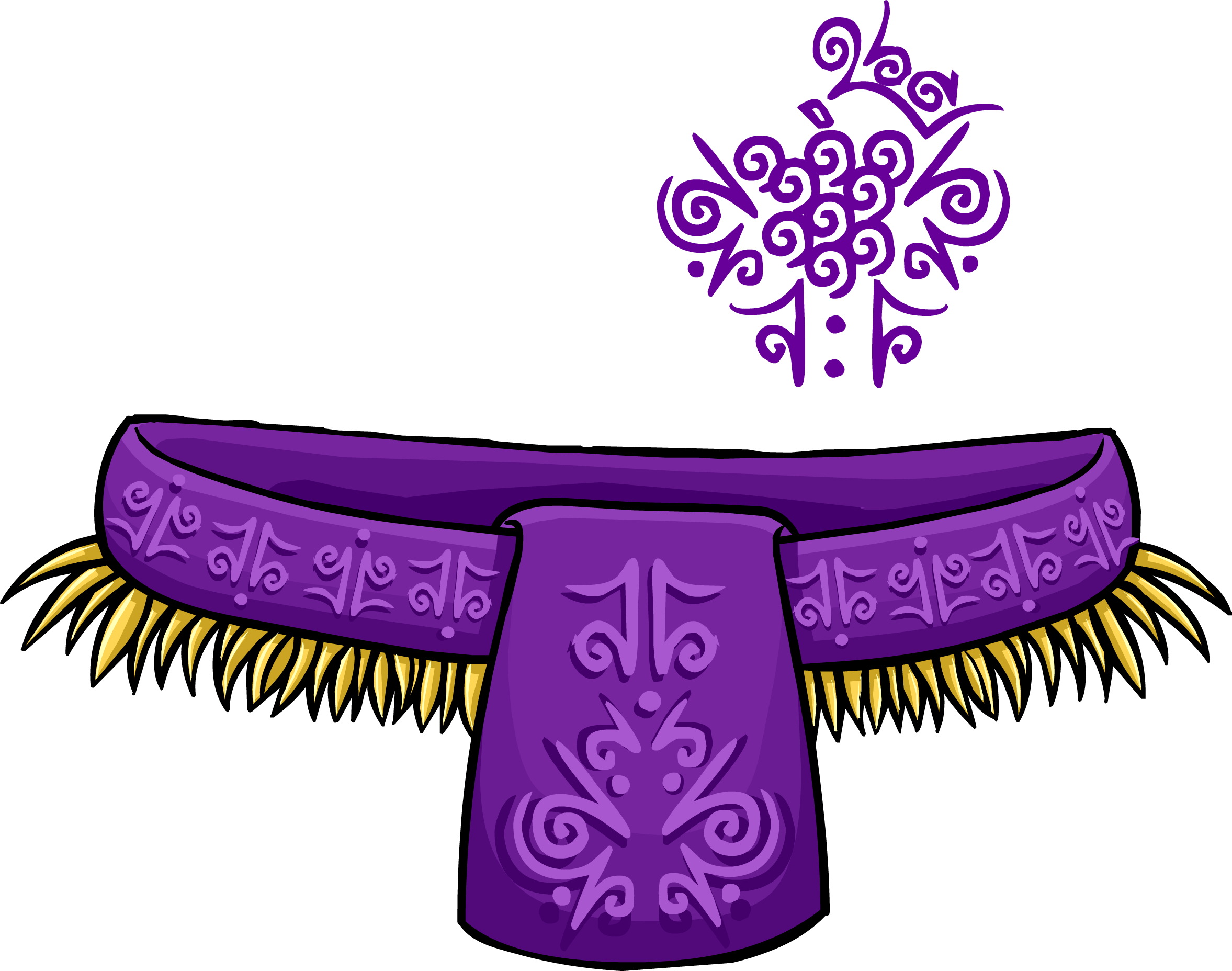 Grape Tiki Costume - Fun World Tiki Warrior Adult Costume Clipart (2355x1856), Png Download