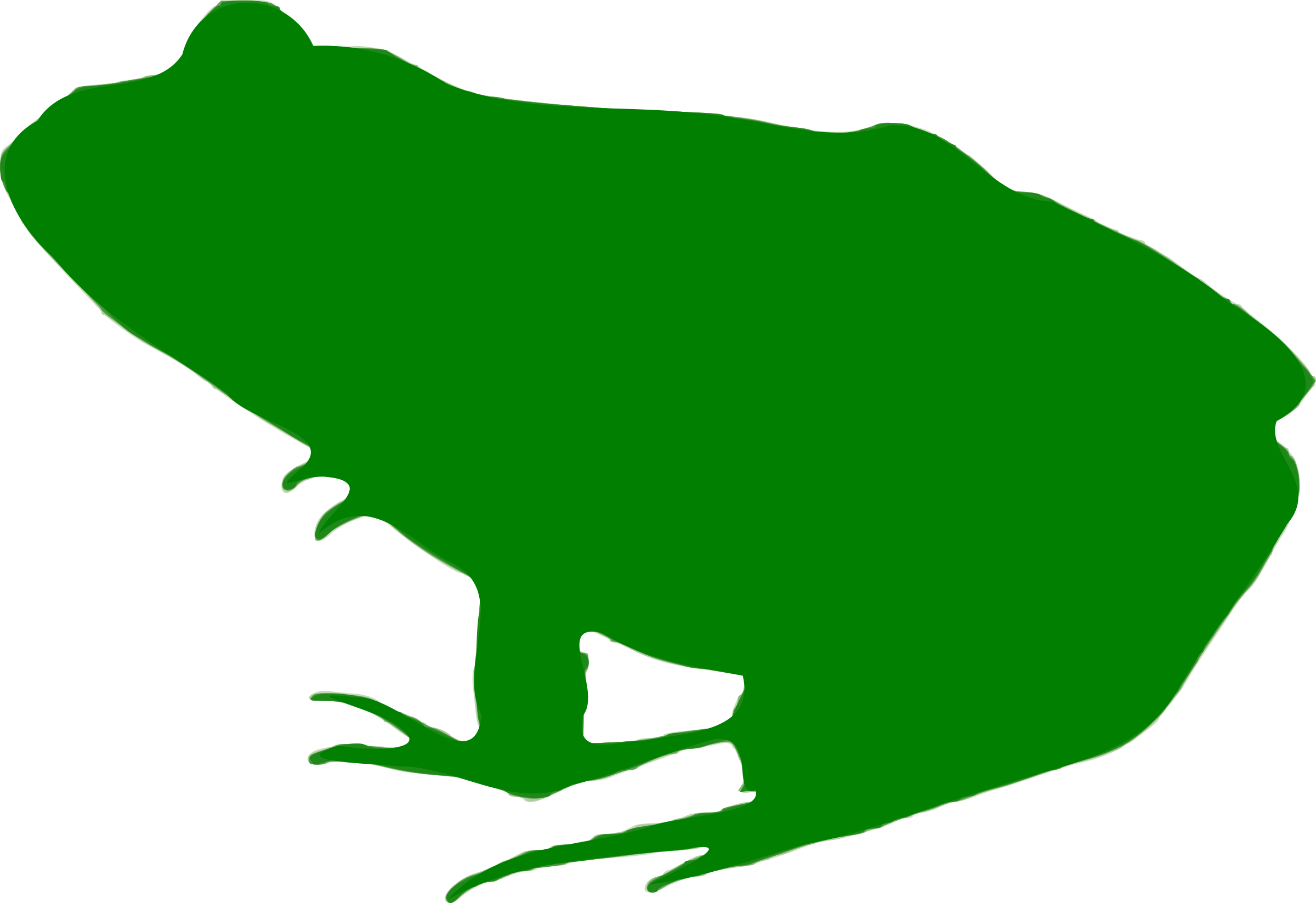 Silhouette Animaux - Clip Art - Png Download (1000x686), Png Download