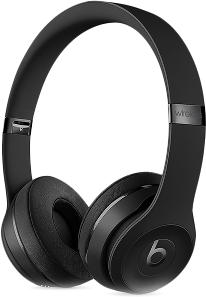 Beats Solo3 Wireless On-ear Headphones - Beats Solo3 Wireless (black) Clipart (600x600), Png Download